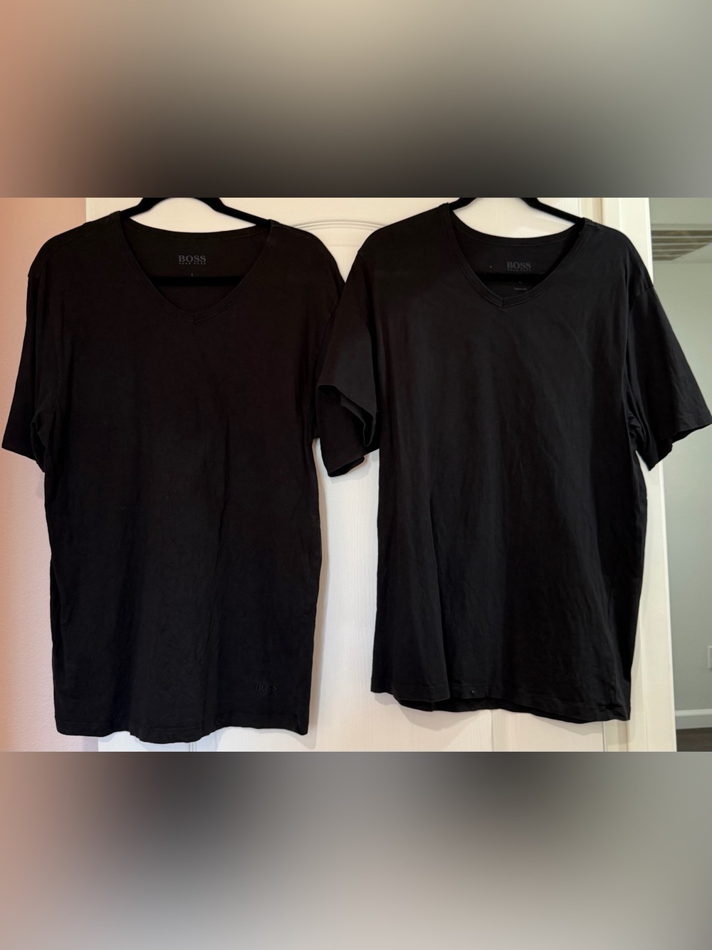 Hugo Boss Black V‑Neck T‑Shirts Set of 2